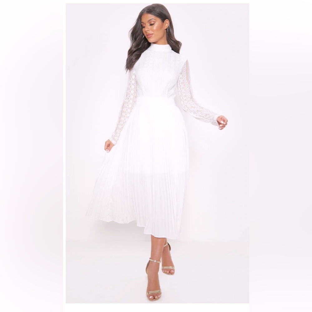 Ivory Midi dress